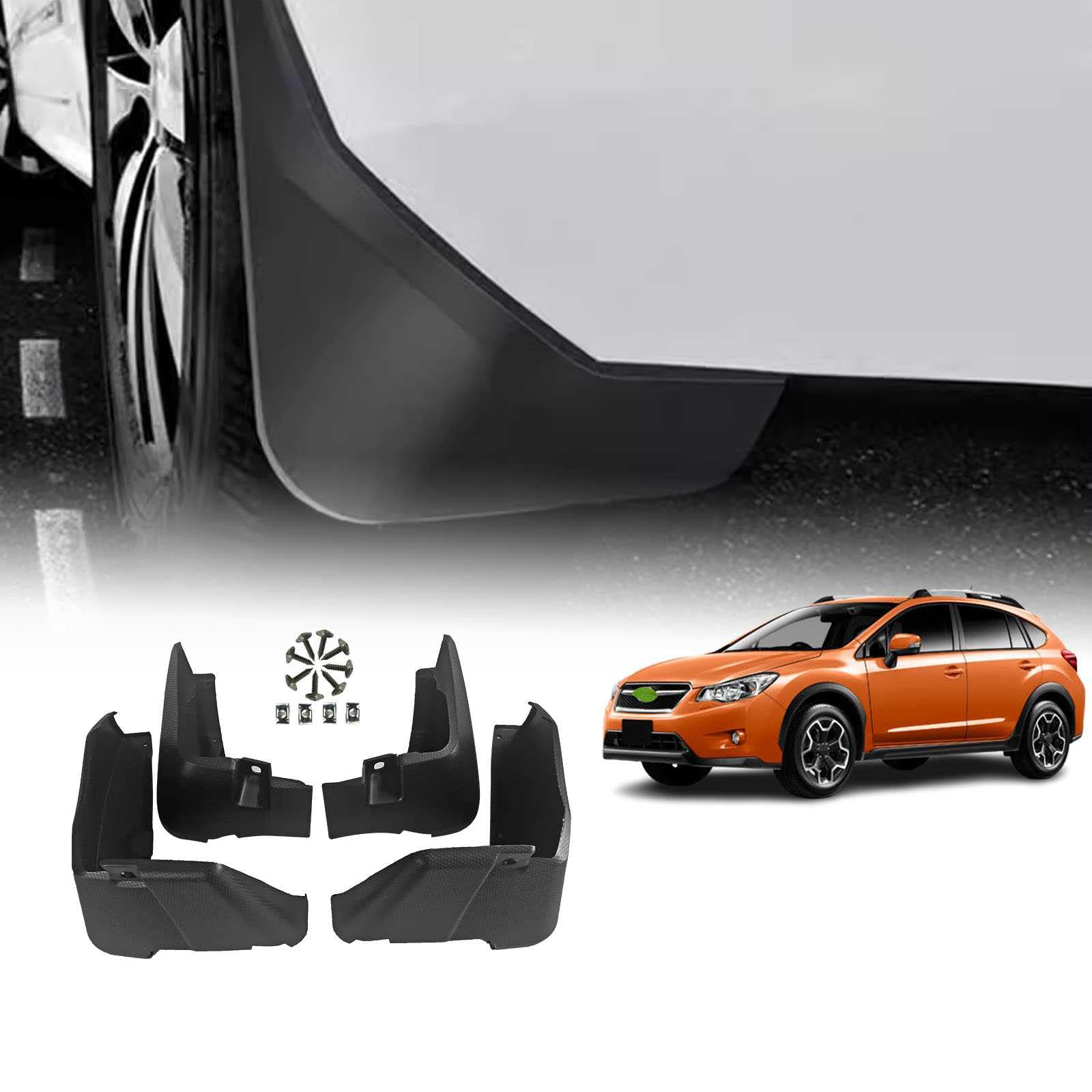 Amazon | 車のマッドフラップ 適用 スバル XV 2代目 GP7/GPE型 2012年
